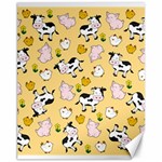 The Farm Pattern Canvas 11  x 14   10.95 x13.48  Canvas - 1