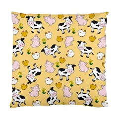 The Farm Pattern Standard Cushion Case (one Side) by Valentinaart