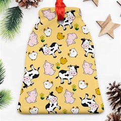 The Farm Pattern Ornament (bell) by Valentinaart