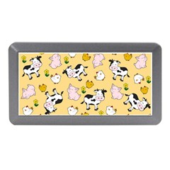 The Farm Pattern Memory Card Reader (mini) by Valentinaart