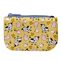 The Farm Pattern Large Coin Purse by Valentinaart