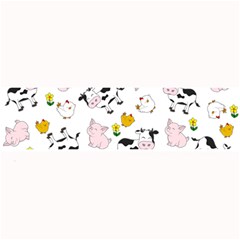 The Farm Pattern Large Bar Mats by Valentinaart