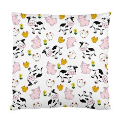 The Farm Pattern Standard Cushion Case (one Side) by Valentinaart