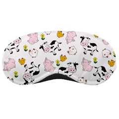 The Farm Pattern Sleeping Masks by Valentinaart