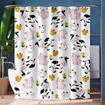 The Farm Pattern Shower Curtain 60  x 72  (Medium)  60 x72  Curtain