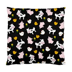 The Farm Pattern Standard Cushion Case (two Sides) by Valentinaart