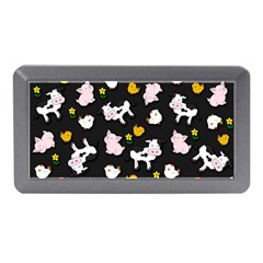 The Farm Pattern Memory Card Reader (mini) by Valentinaart