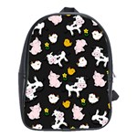 The Farm Pattern School Bag (XL) Front