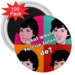 Valerie Solanas 3  Magnets (100 pack) Front