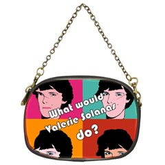 Valerie Solanas Chain Purses (two Sides)  by Valentinaart