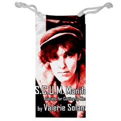 Valerie Solanas Jewelry Bag by Valentinaart