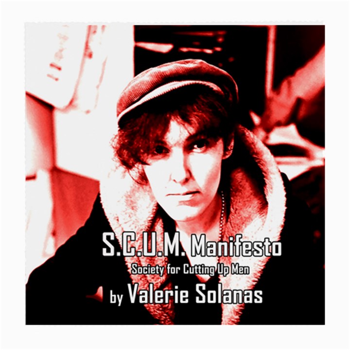 Valerie Solanas Medium Glasses Cloth