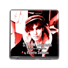 Valerie Solanas Memory Card Reader (square) by Valentinaart