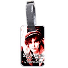 Valerie Solanas Luggage Tags (one Side)  by Valentinaart