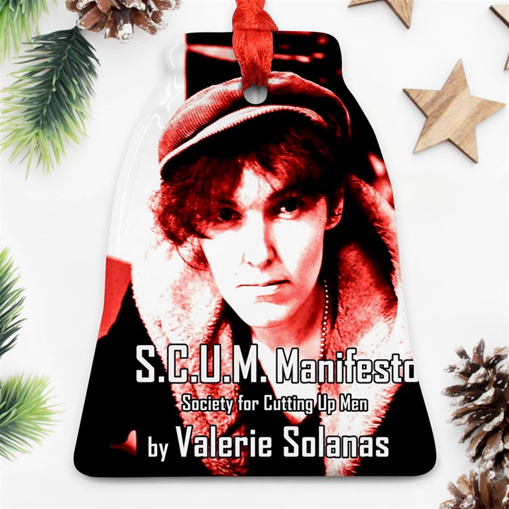 Valerie Solanas Ornament (Bell)