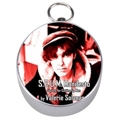 Valerie Solanas Silver Compasses by Valentinaart