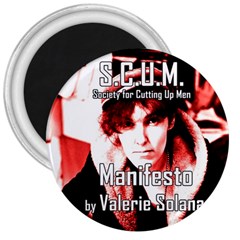 Valerie Solanas 3  Magnets by Valentinaart