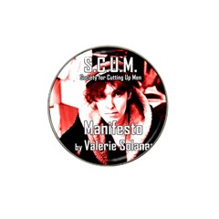 Valerie Solanas Hat Clip Ball Marker by Valentinaart