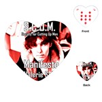 Valerie Solanas Playing Cards (Heart)  Front