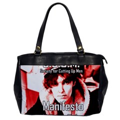 Valerie Solanas Office Handbags by Valentinaart