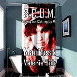 Valerie Solanas Shower Curtain 36  x 72  (Stall)  Curtain(36 X72 ) - 33.26 x66.24  Curtain(36 X72 )