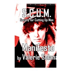 Valerie Solanas Shower Curtain 48  X 72  (small) 