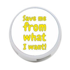 Save Me From What I Want 4-port Usb Hub (two Sides)  by Valentinaart