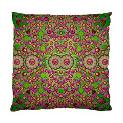 Love The Wood Garden Of Apples Standard Cushion Case (two Sides) by pepitasart