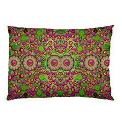 Love The Wood Garden Of Apples Pillow Case (two Sides) by pepitasart