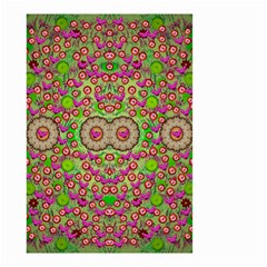 Love The Wood Garden Of Apples Small Garden Flag (two Sides) by pepitasart