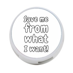 Save Me From What I Want 4-port Usb Hub (two Sides)  by Valentinaart