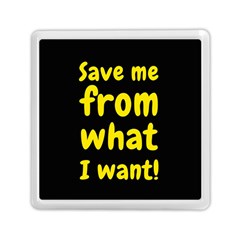 Save Me From What I Want Memory Card Reader (square)  by Valentinaart