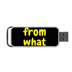 Save Me From What I Want Portable Usb Flash (two Sides) by Valentinaart