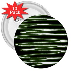 Sketched Wavy Stripes Pattern 3  Buttons (10 Pack)  by dflcprints