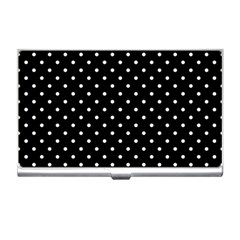 Black Polka Dots Business Card Holders by jumpercat