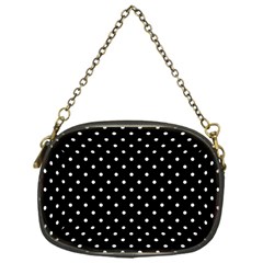 Black Polka Dots Chain Purses (one Side)  by jumpercat