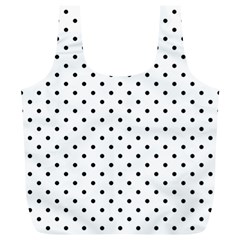 White Polka Dots Full Print Recycle Bags (l)  by jumpercat