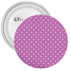 Pink Polka Dots 3  Buttons by jumpercat