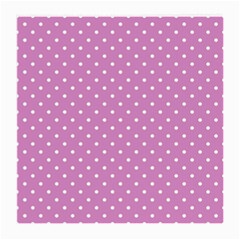 Pink Polka Dots Medium Glasses Cloth by jumpercat