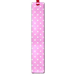 Pink Polka Dots Large Book Marks by jumpercat