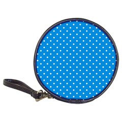 Blue Polka Dots Classic 20-cd Wallets by jumpercat