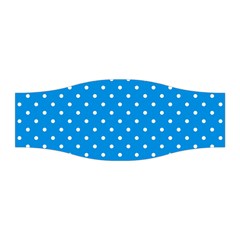 Blue Polka Dots Stretchable Headband