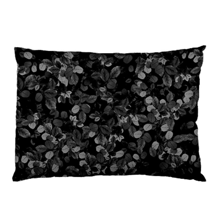 Dark Leaves Pillow Case