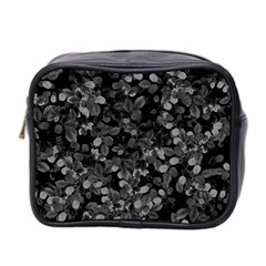 Dark Leaves Mini Toiletries Bag 2-side by jumpercat