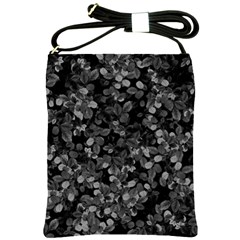 Dark Leaves Shoulder Sling Bags by jumpercat