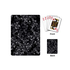 Dark Leaves Playing Cards (mini)  by jumpercat