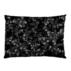 Dark Leaves Pillow Case (two Sides) by jumpercat