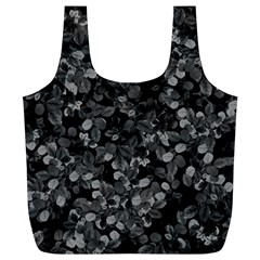 Dark Leaves Full Print Recycle Bags (l)  by jumpercat