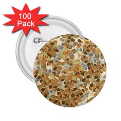 Leaves Autumm 2 25  Buttons (100 Pack)  by jumpercat