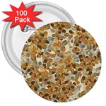 Leaves Autumm 3  Buttons (100 pack)  Front